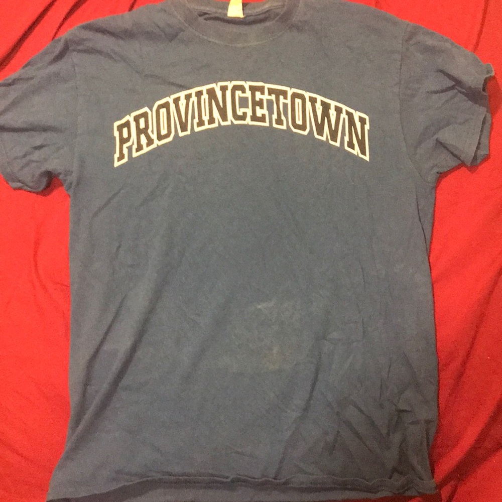 Blue P-town t shirt